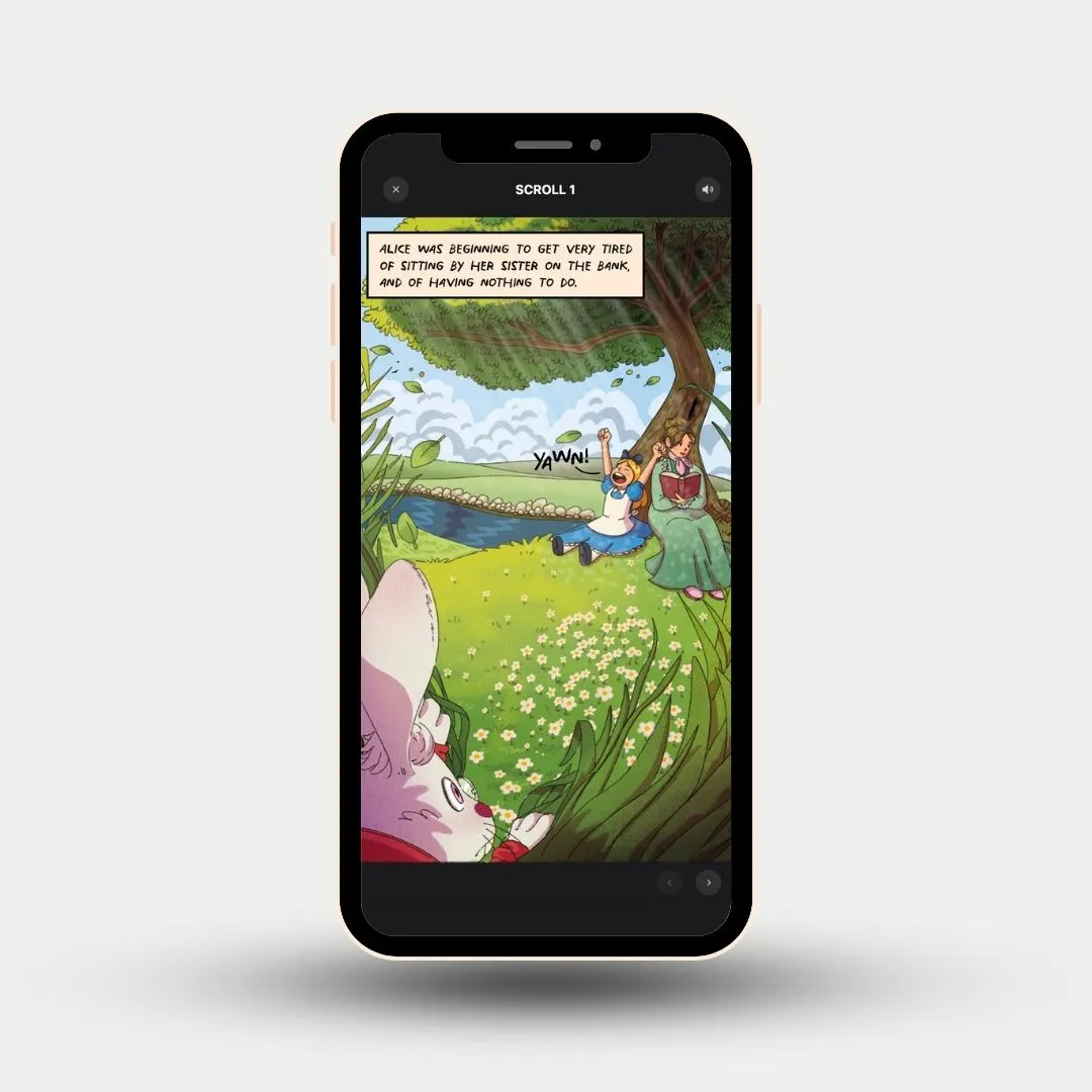 Masterfile mobile comic preview
